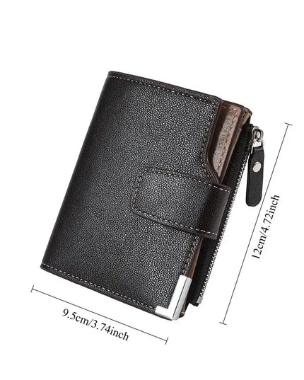 Business Men's Multifunctional Wallet Card Bag for Ultimate Convenience - Next Level