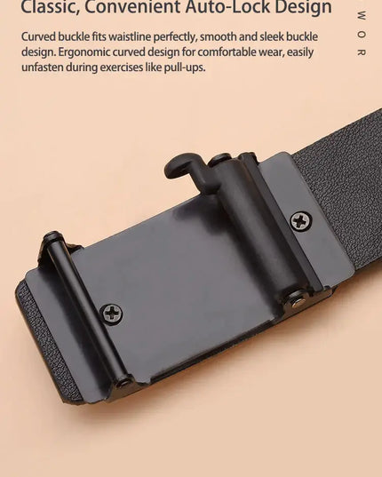 The New Buckle Toothless Automatic Belt for Effortless Style - Next Level