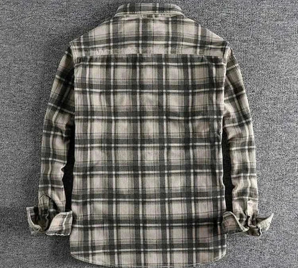 Retro Herrenhemd Vintage Style - Stilvolles Freizeithemd für Männer - Next Level