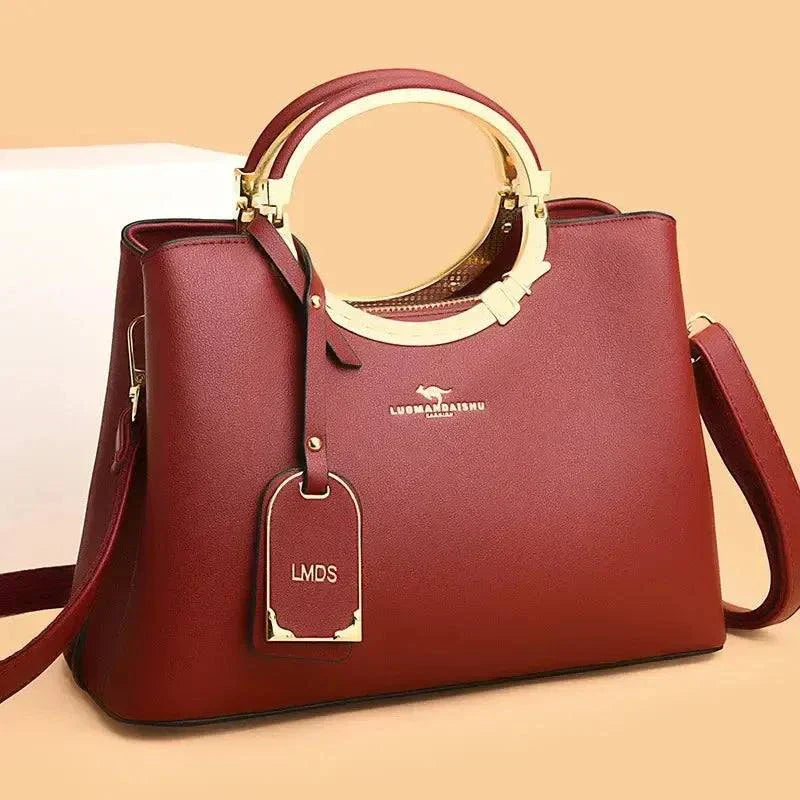 Luxus-Handtasche Damen elegant und geräumig fürs Reisen und Shopping