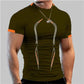 Men's Compression Gym Shirt Short Sleeve Bodybuilding Wear - Next Level