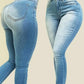 Women's High Waist Denim Jeans - Perfect Fit and Timeless Style - Next Level