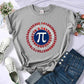 Funny Pi Spiral Geometry Shirt for Women - Unique Mathematics Apparel - Next Level