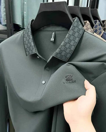 Designer Luxury Men's Polo Shirt Lapel Z Embroidered - Next Level