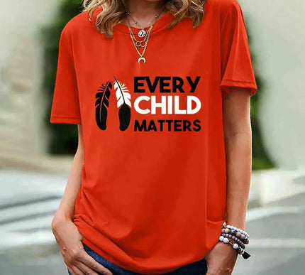 T-Shirt Frauen - Kurzarm Druckdesign - Next Level