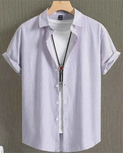 Hawaiian Shirts for Men Black Print High-Quality - Next Level