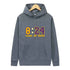Herren Hoodie Vintage Graphic Harajuku Style Pullover mit Retro-Print und Fronttasche, stylischer Herbst/Winter Streetwear