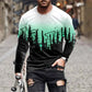 Retro Graffiti T-shirt - 3D Print Summer Men's Round Neck Tee - Next Level