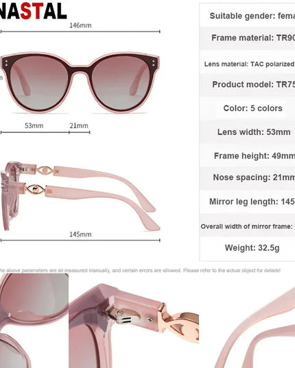 Polarized UV400 Sunglasses for Women – Fashionable Sun Protection - Next Level