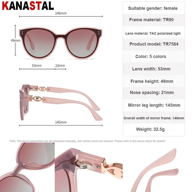 Polarized UV400 Sunglasses for Women – Fashionable Sun Protection - Next Level