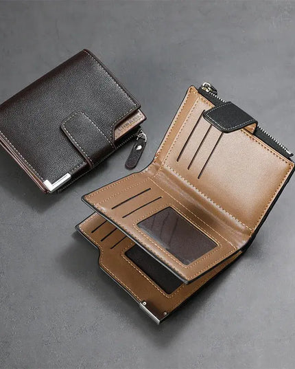 Business Men's Multifunctional Wallet Card Bag for Ultimate Convenience - Next Level