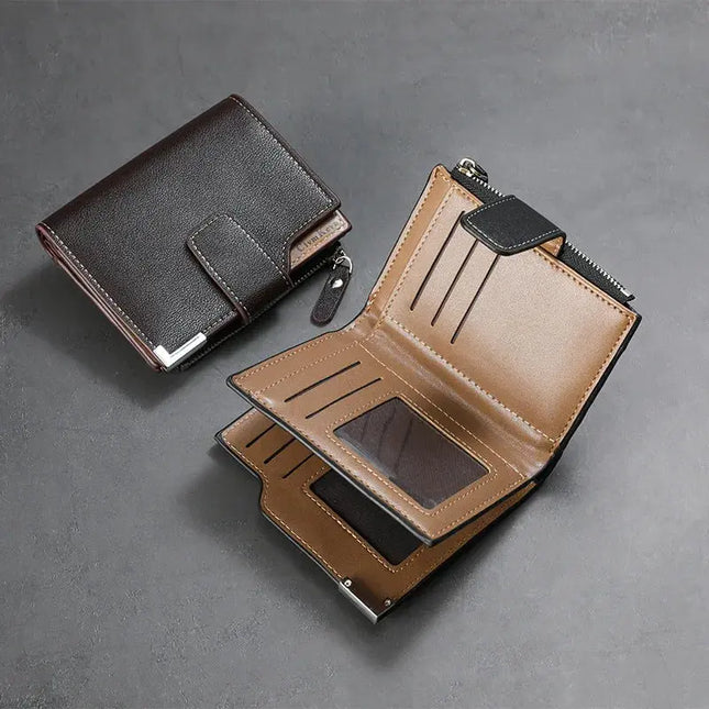 Business Men's Multifunctional Wallet Card Bag for Ultimate Convenience - Next Level
