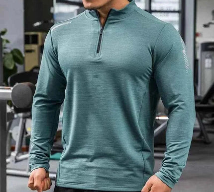 Männer Gym Kompressionsshirt für Fitness und Training - Next Level
