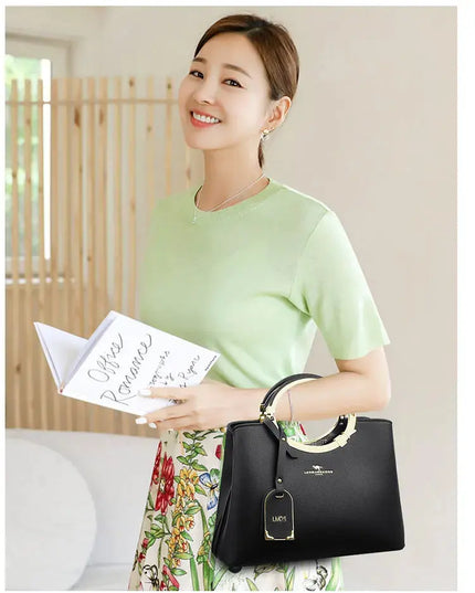 3 Layer Large Capacity Tote Bag Luxury Handbags - Next Level