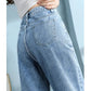 High Quality Wide Leg Cotton Jeans for Women - Stylish Denim Fashion - Next Level