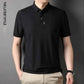 Ice Silk Embroidery Polo Shirt 2025 New Summer Lapel - Next Level