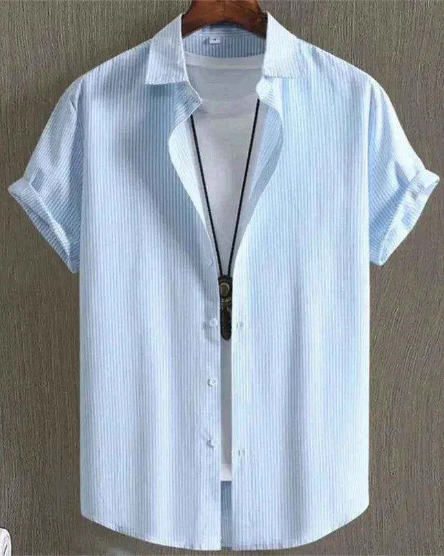 Hawaiian Shirts for Men Black Print High-Quality - Next Level