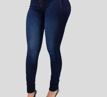 Damen Hochtaillierte Denim Jeans - Perfekte Passform und zeitloser Stil - Next Level