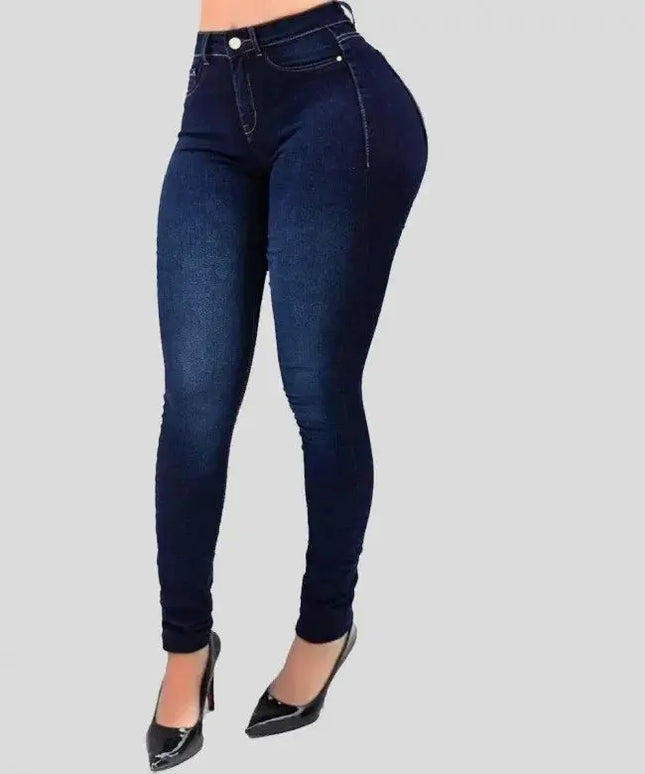 Women's High Waist Denim Jeans - Perfect Fit and Timeless Style - Next Level
