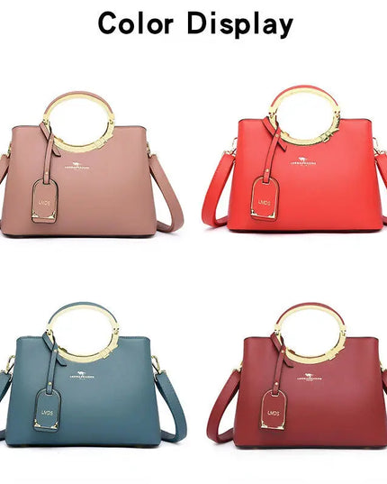 3 Layer Large Capacity Tote Bag Luxury Handbags - Next Level