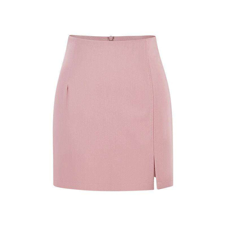 Eleganter Bleistiftrock mit hoher Taille und Schlitz - Figurbetonend & Dehnbar Next Level