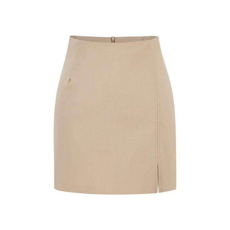 Eleganter Bleistiftrock mit hoher Taille und Schlitz - Figurbetonend & Dehnbar Next Level