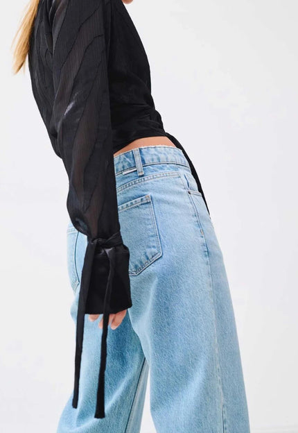 <strong>EDGY DENIM</strong> - low waist fit. Coming back soon, but what's underneath it?