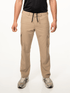 Beige Next Level SL-150 Cargo Hose für Herren mit Utility-Style und elastischem Bund