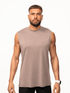 SL-630 Tank Top Herren in washed Ecru mit leichtem, atmungsaktivem Material und schlichter Passform