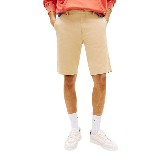 Tommy Hilfiger Jeans Bermuda Herren – Denim Shorts in Beige Next Level