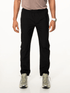Schwarze Next Level Sporthose SL-450 Trackpant aus bequemem, sportlichem Material, perfekt für Freizeit und Sport.