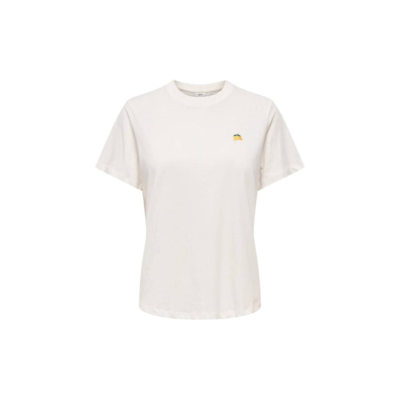 Jacqueline De Yong T-Shirt Damen in modernem, minimalistischem Design aus weicher Baumwolle