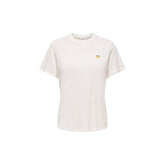 Jacqueline De Yong T-Shirt Damen in modernem, minimalistischem Design aus weicher Baumwolle