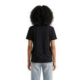 Calvin Klein Jeans Damen T-Shirt mit dezentem Logo und klassischer Passform