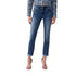 Liu Jo Damen Jeans in a stylish blue wash, featuring a slim fit and classic five-pocket design.